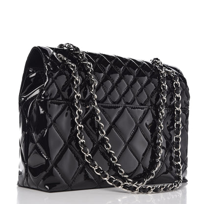 Chanel Vinyl Quilted In the Business Flap Bag Black 4 of 11