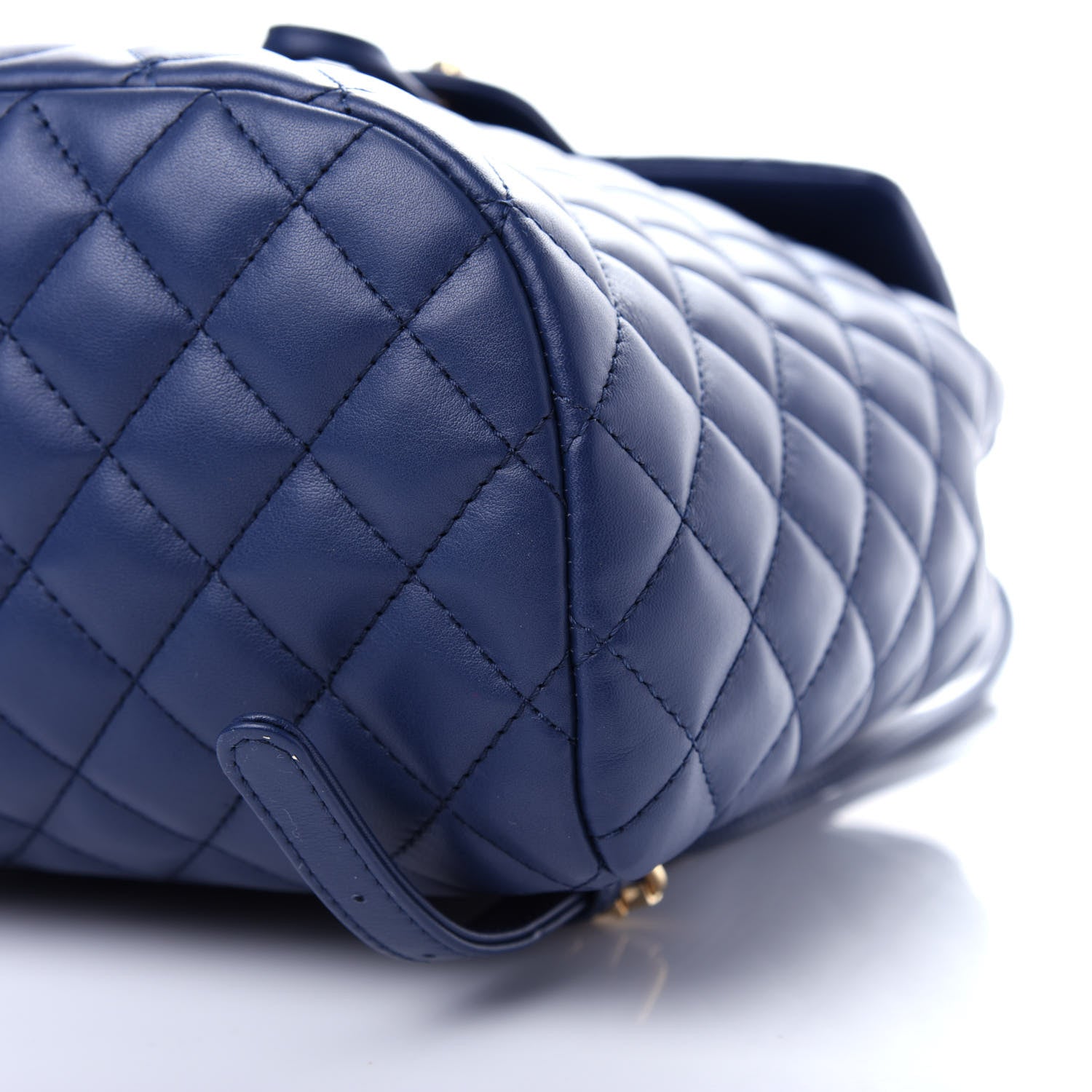 Chanel Calfskin Quilted Small Urban Spirit Backpack Navy 9 of 10