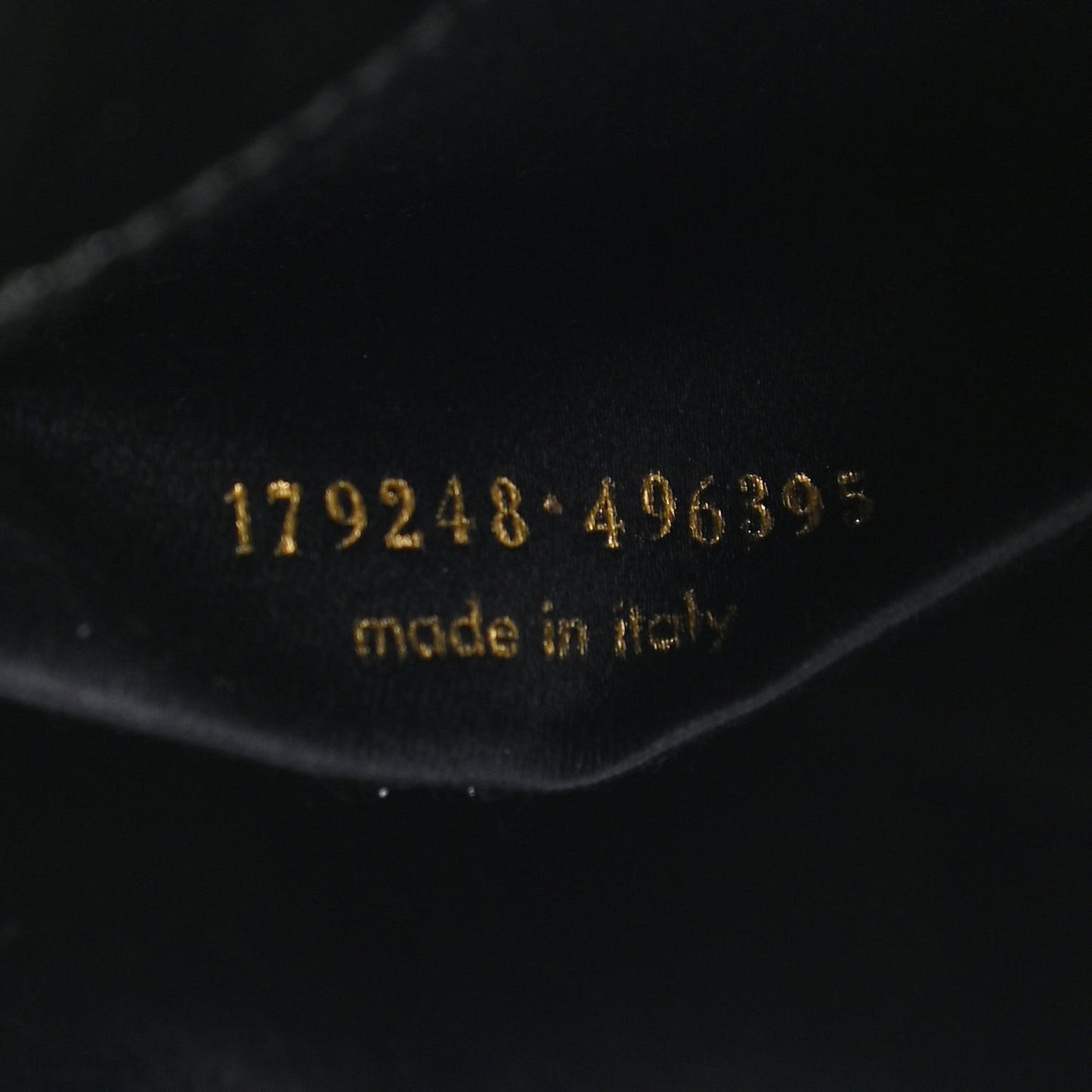 Textured Patent Monogram Small Belle De Jour Clutch Black
