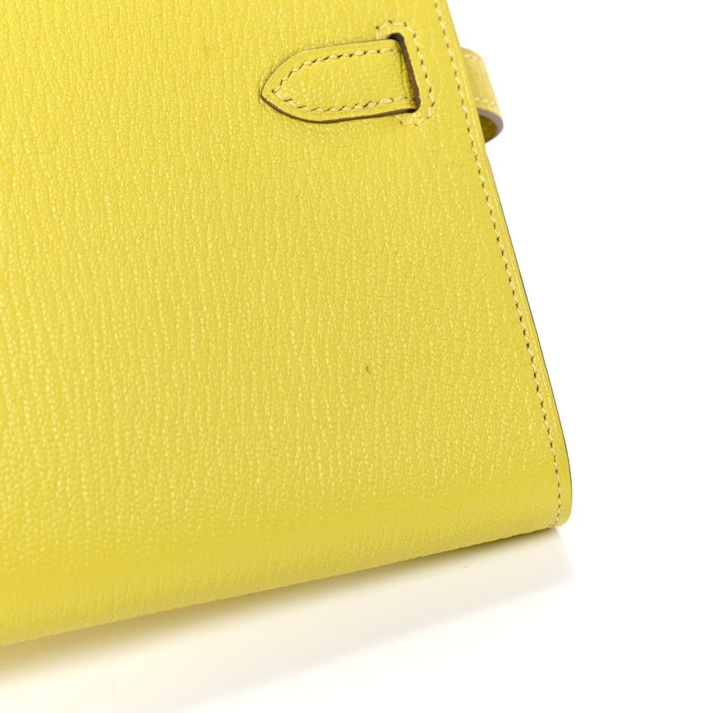 Chevre Mysore Kelly Wallet To Go Lime