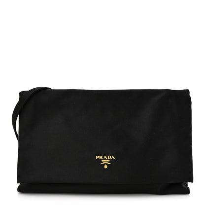 Prada Satin Pochette Bag Black 1 of 9