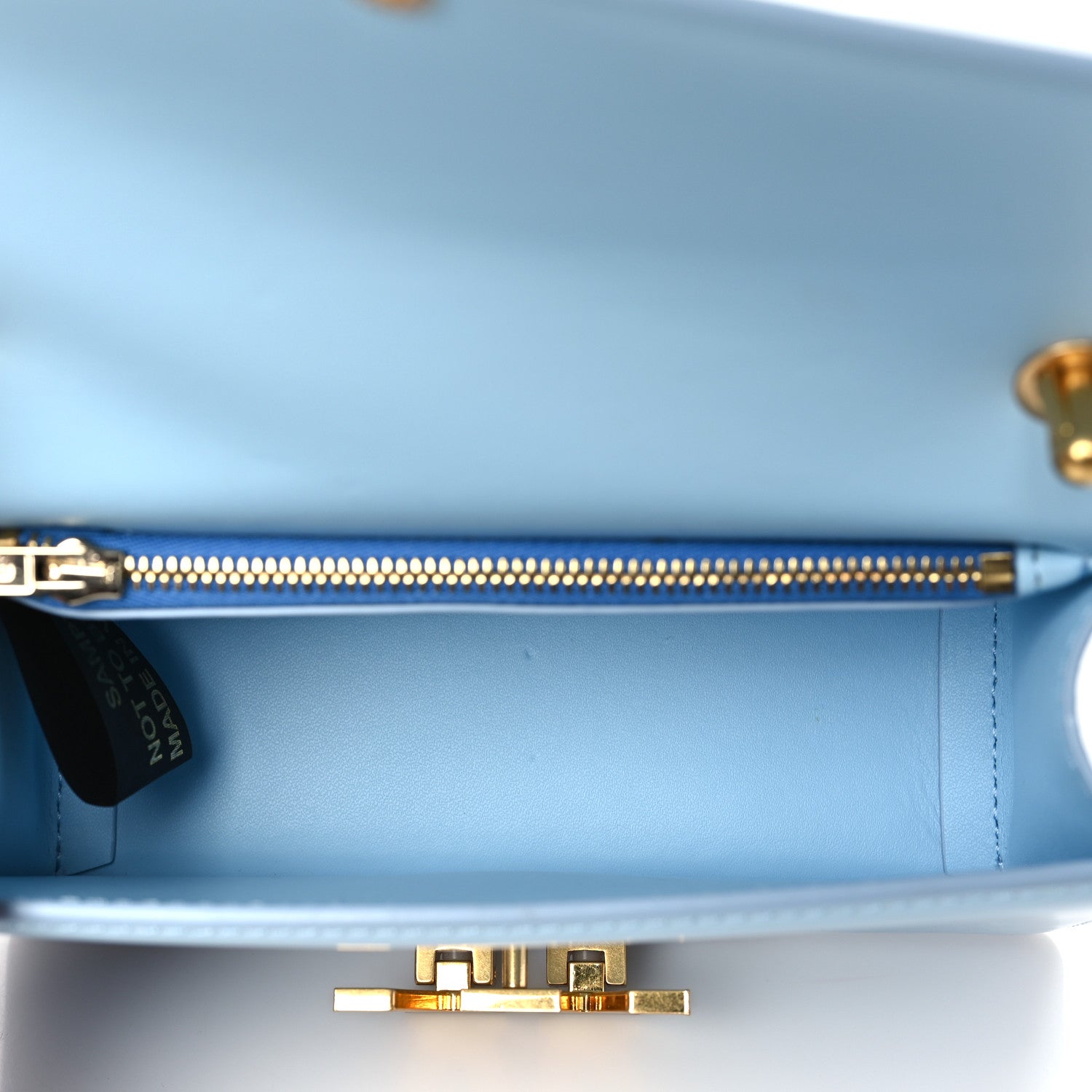 Alexander Wang Calfskin Mini Legacy Satchel Blue 5 of 8