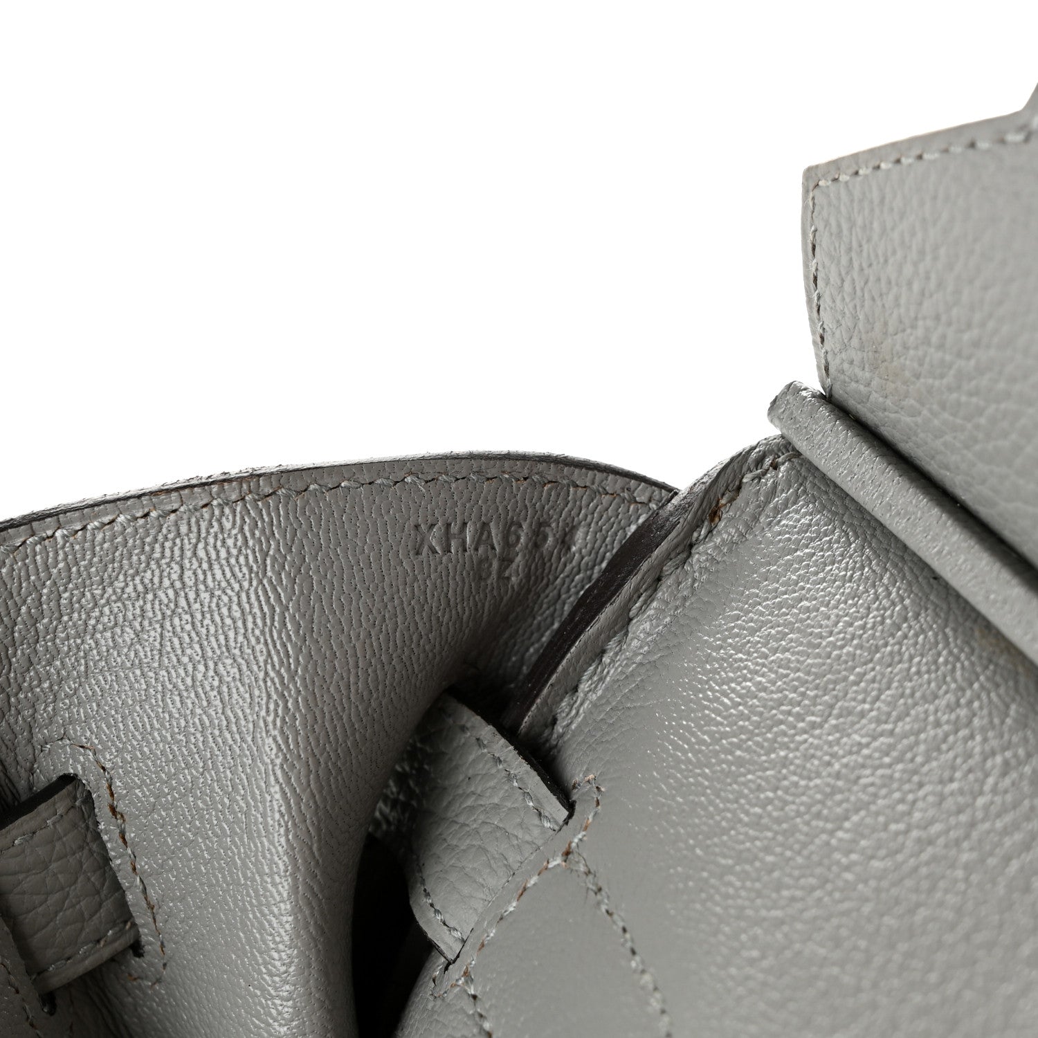 Hermes Togo Birkin 30 Gris Mouette 7 of 10
