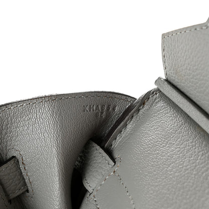 Hermes Togo Birkin 30 Gris Mouette 7 of 10