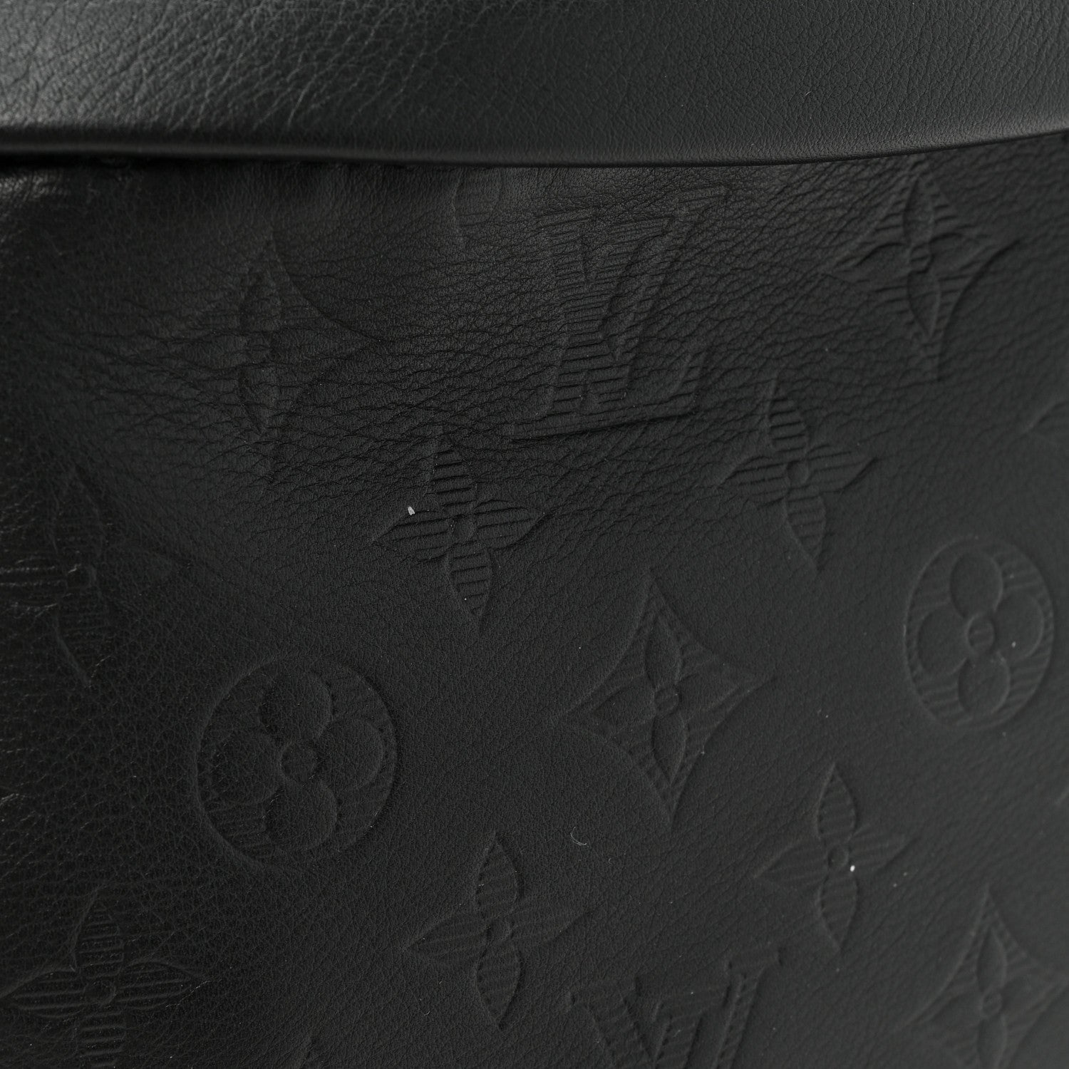 Louis Vuitton Calfskin Monogram Shadow Discovery Bumbag Black 10 of 10