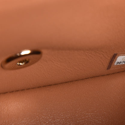 Chanel Lambskin Quilted Mini Rectangular Flap Brown 9 of 11