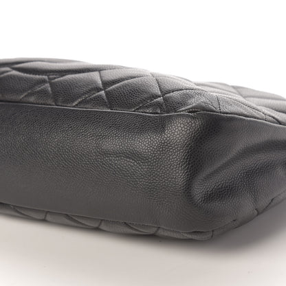 Chanel Caviar Quilted Timeless CC Soft Tote Black 6 of 9