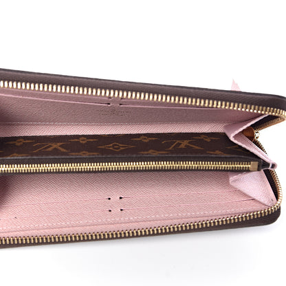 Louis Vuitton Monogram Clemence Wallet Rose Ballerine 5 of 7
