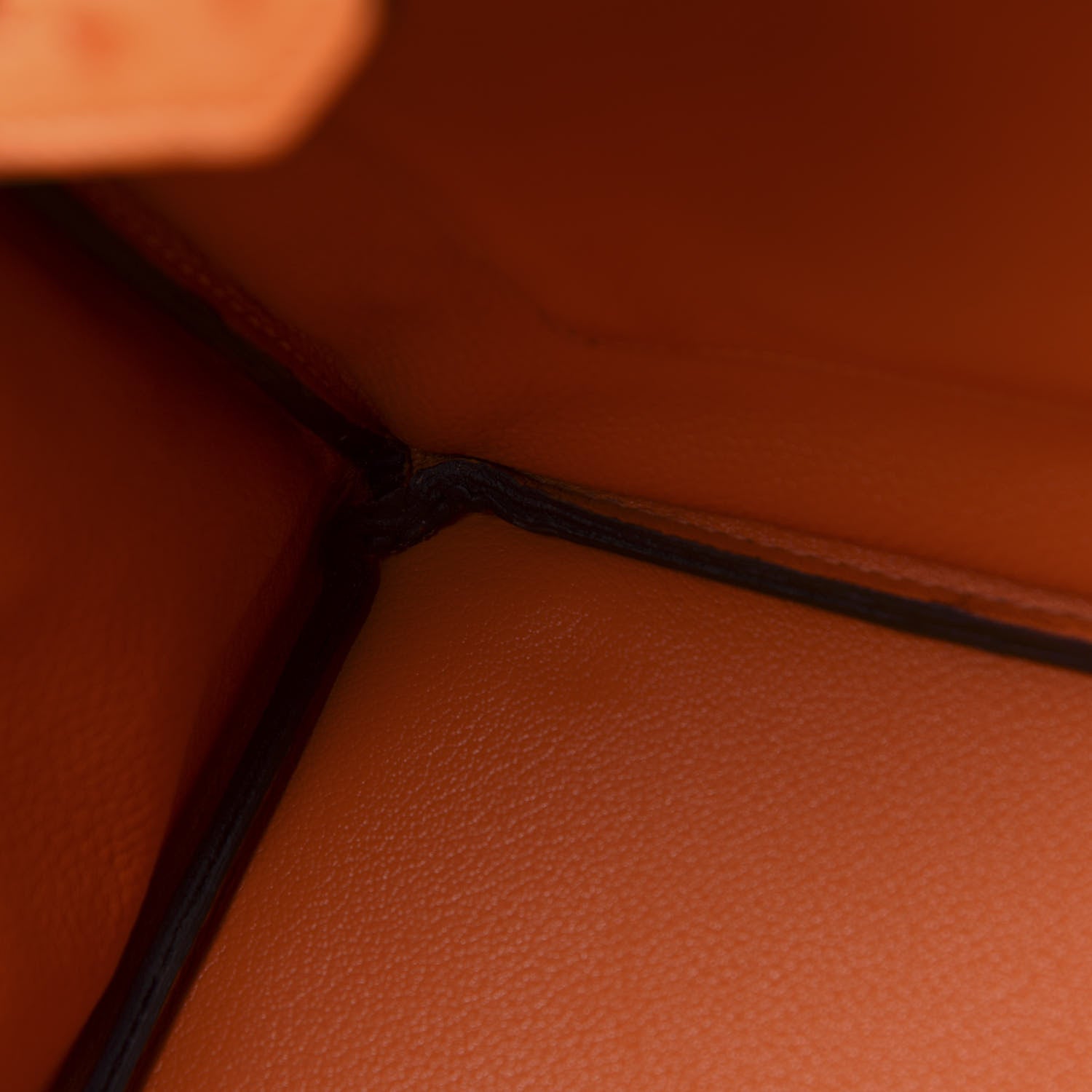 Hermes Ostrich Birkin 35 Orange 24 of 41