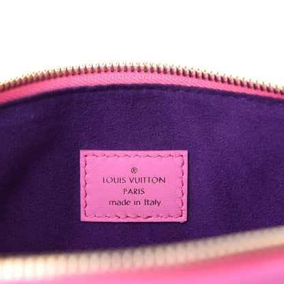 Louis Vuitton Lambskin Embossed Monogram Vuittamins Coussin PM Rose Violet 8 of 9