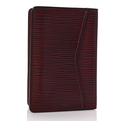 Louis Vuitton Epi Monogram Pocket Organizer Bordeaux 3 of 6