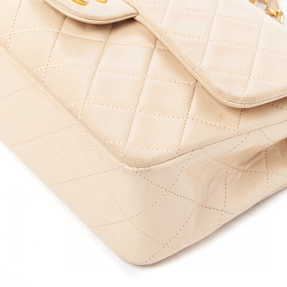 Chanel Lambskin Quilted Small Double Flap Beige 4 of 9