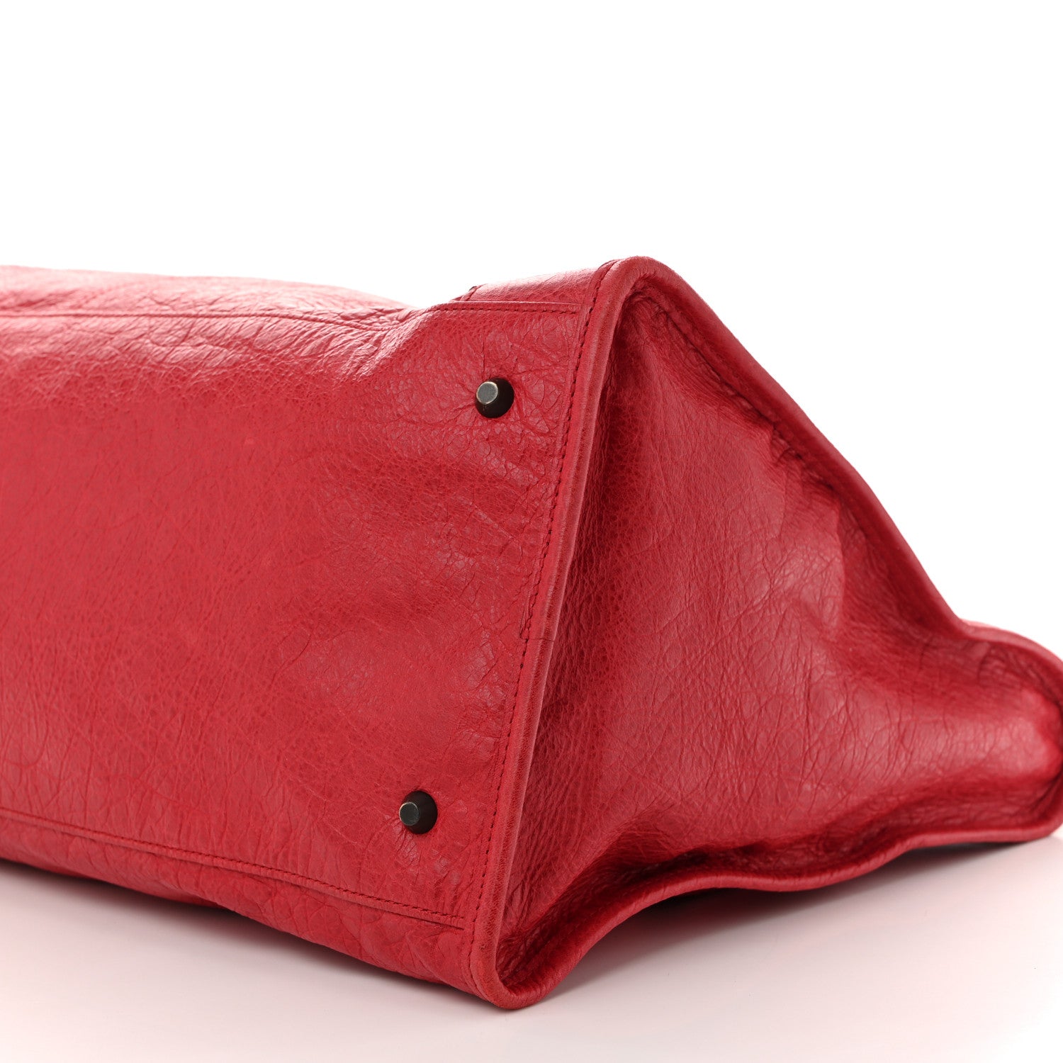 Balenciaga Agneau Classic Hardware Work Rouge Coquelicot 10 of 10