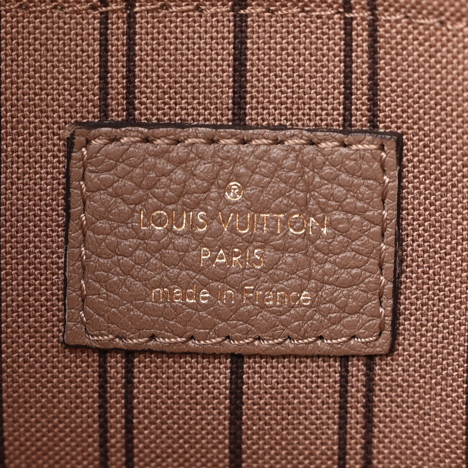 Louis Vuitton Empreinte Mazarine MM Taupe 6 of 10