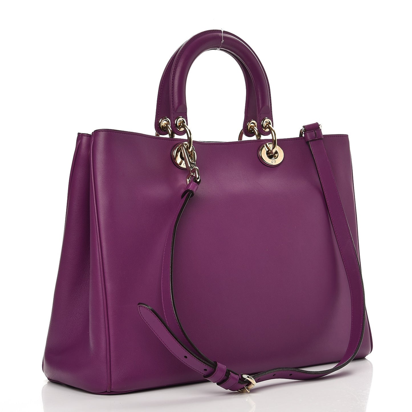 Calfskin Large Diorissimo Bag Purple