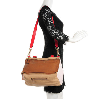 Givenchy Sugar Goatskin Medium Colorblock Pandora Red Hazel 2 of 8