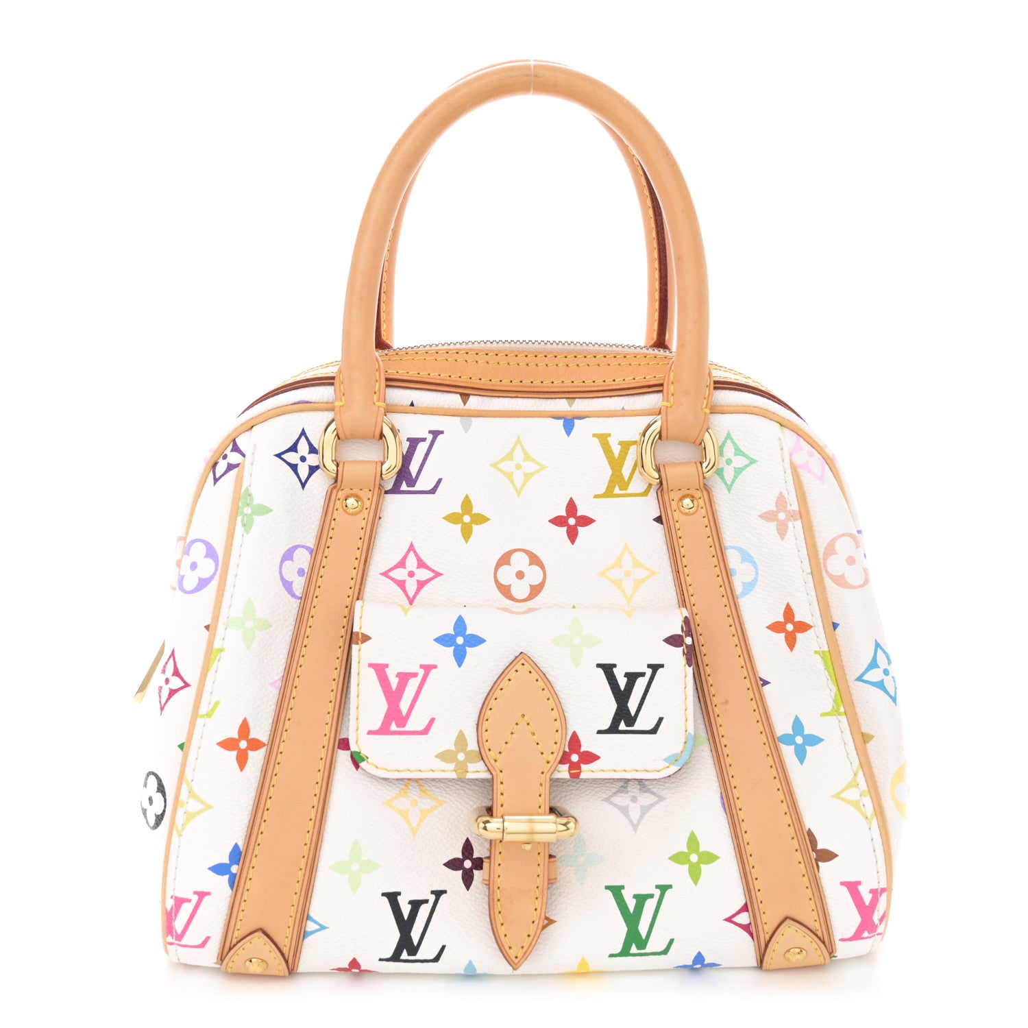 Louis Vuitton Monogram Multicolor Priscilla White 1 of 11