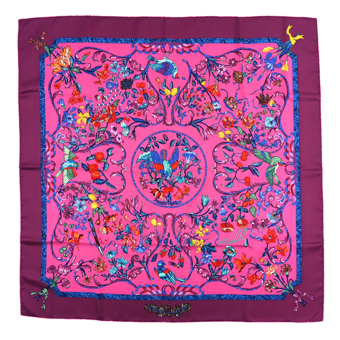 Silk Pierres d'Orient et d'Occident Scarf 90