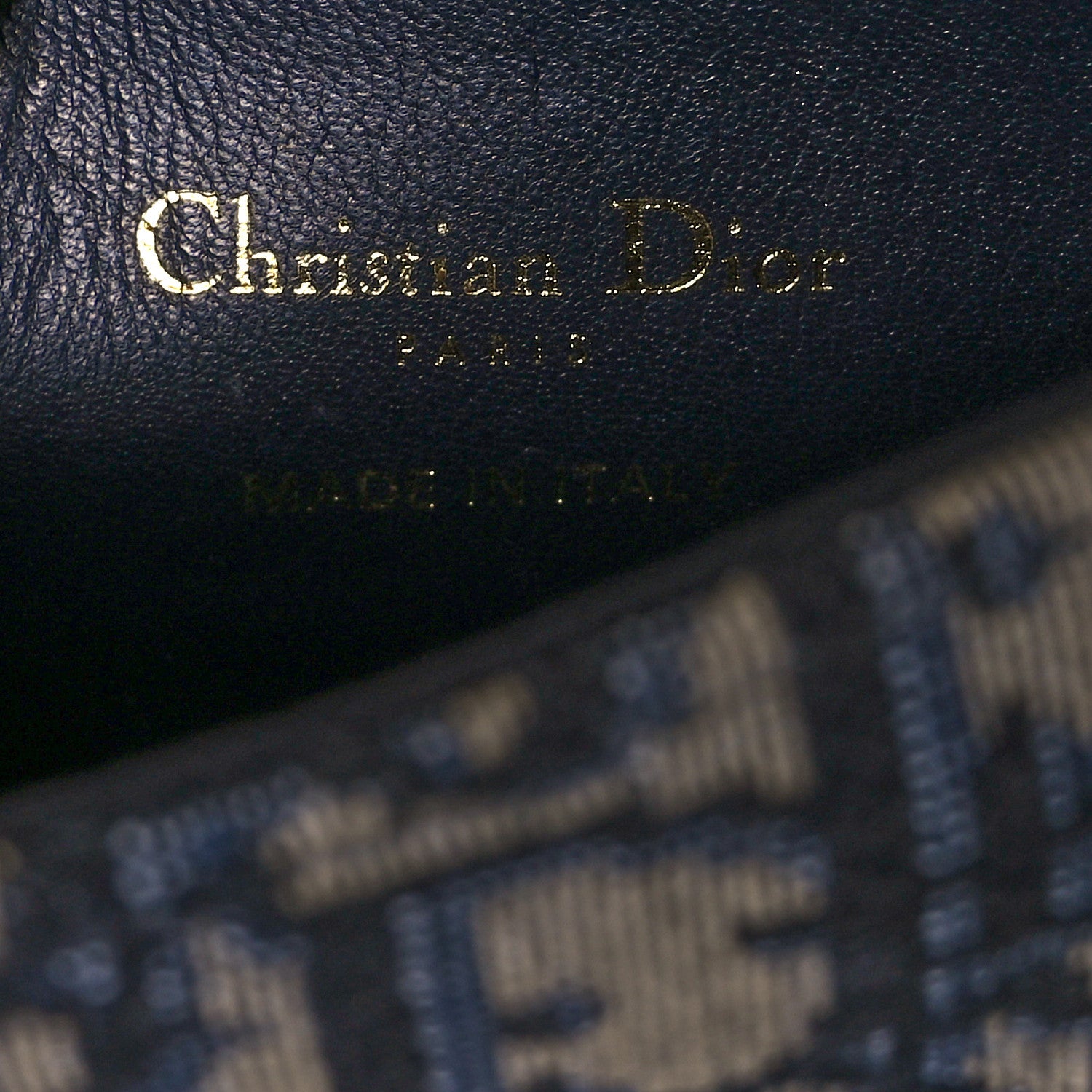 Christian Dior Oblique Nano 30 Montaigne Pouch Blue 19 of 28