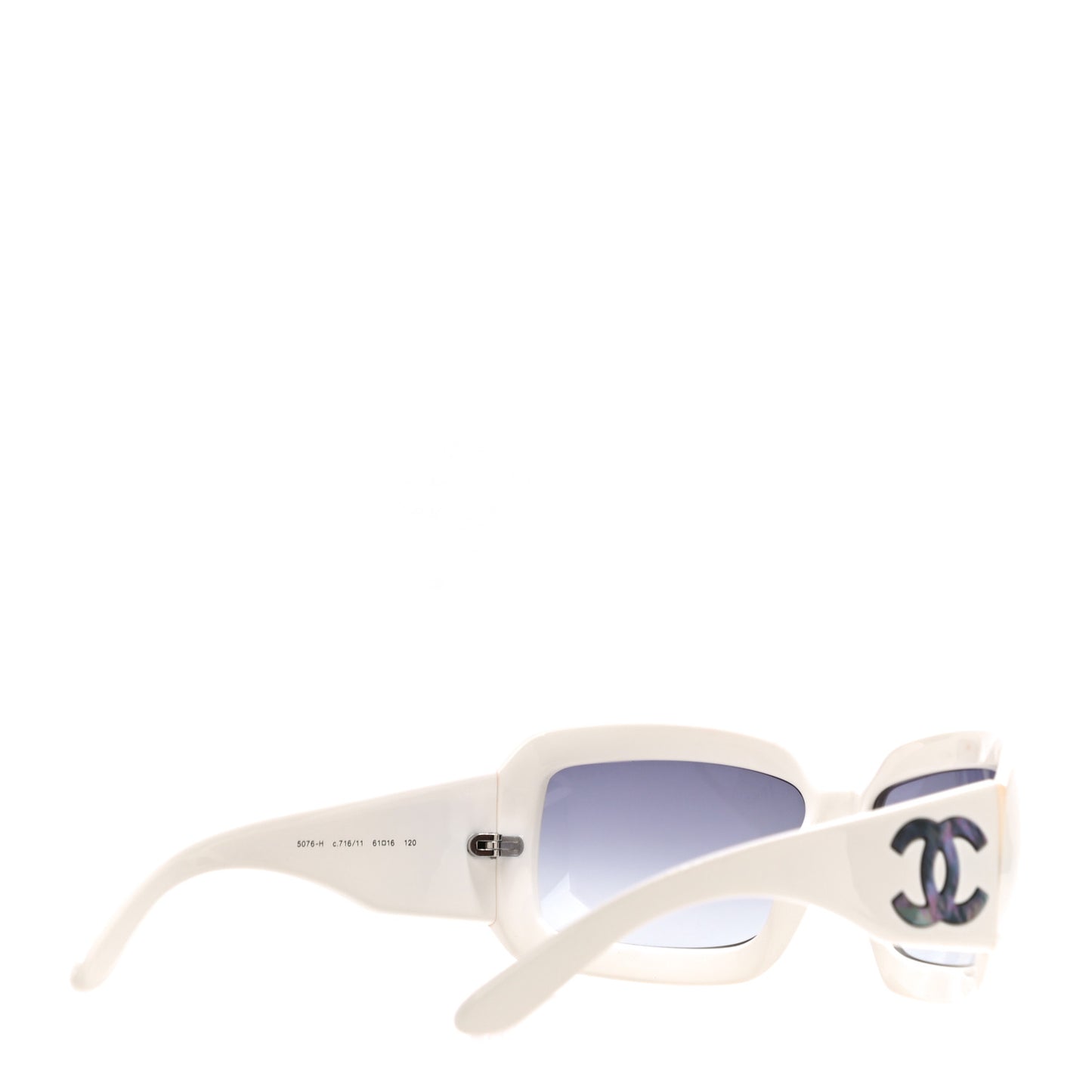 Mother of Pearl CC Sunglasses 5076-H White