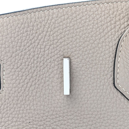 Hermes Taurillon Clemence Birkin 35 Gris Tourterelle 24 of 33