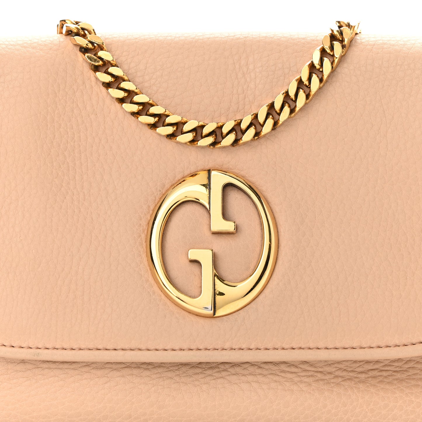 Calfskin Medium 1973 Chain Shoulder Bag Camelia