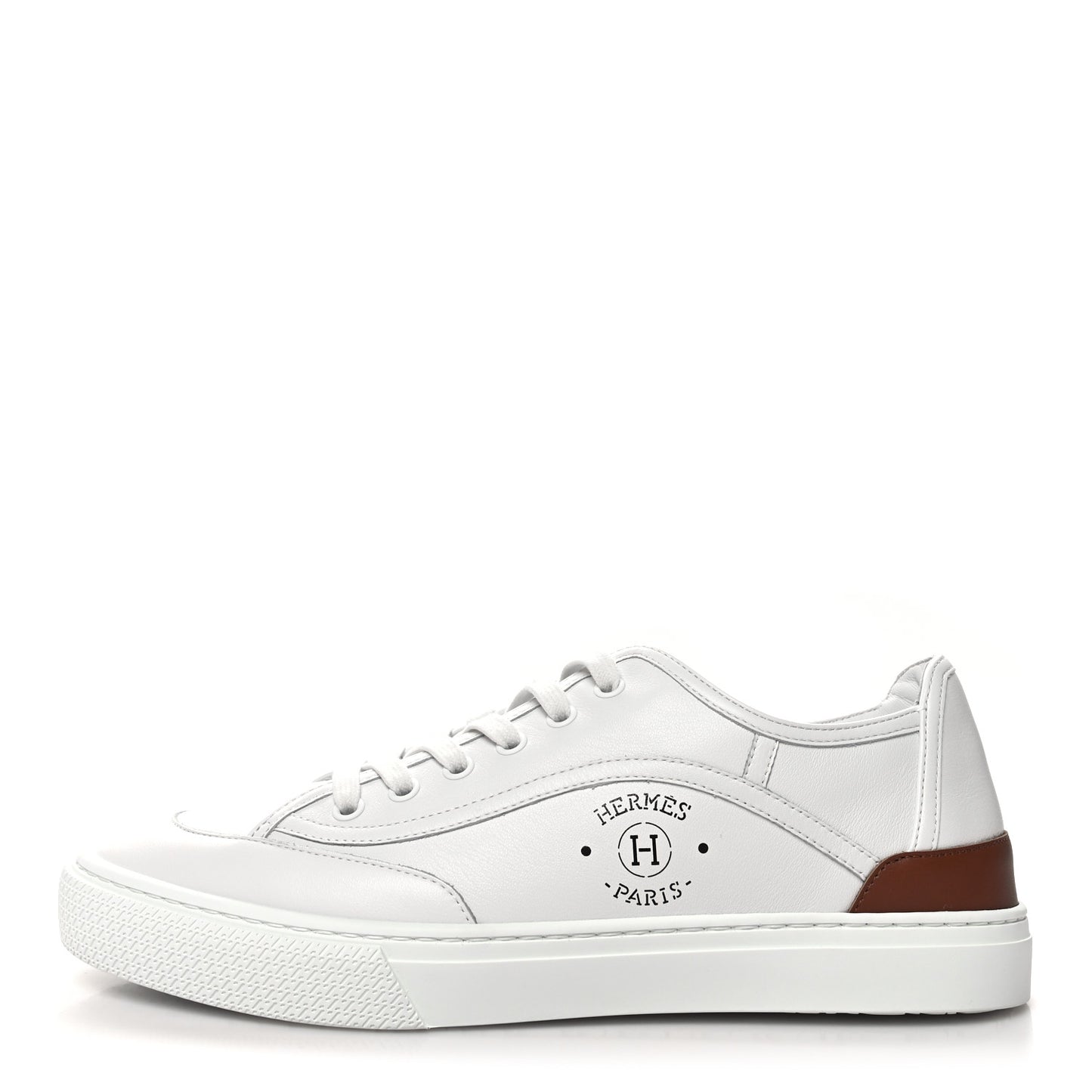 Calfskin Mens Get Sneakers 41 White