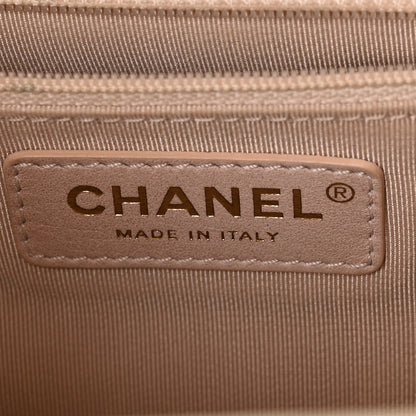 Chanel Caviar Quilted Backpack Bag White 6 of 10