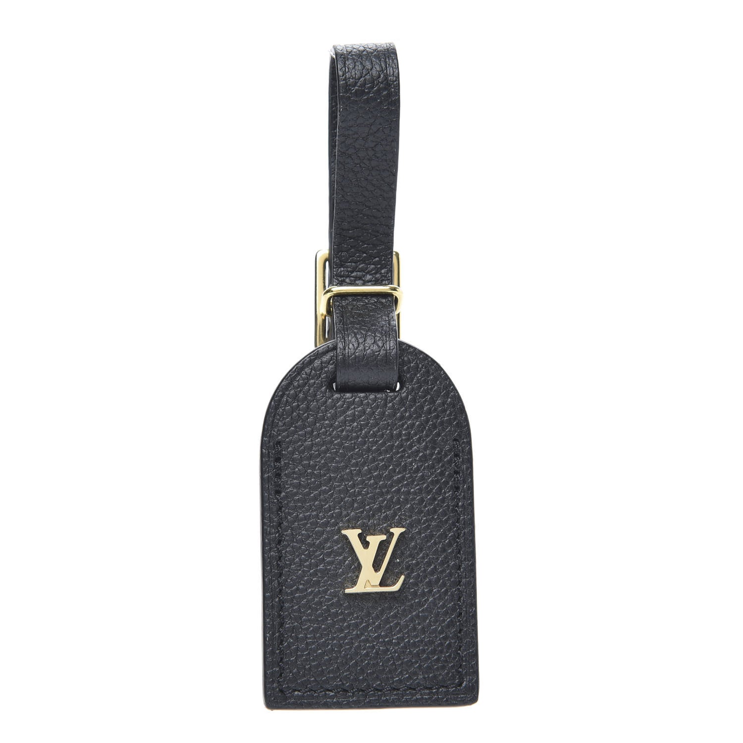 Louis Vuitton Taurillon City Steamer Luggage Tag Black 2 of 5