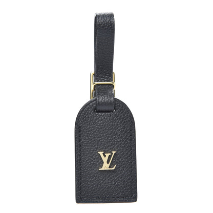 Louis Vuitton Taurillon City Steamer Luggage Tag Black 2 of 5
