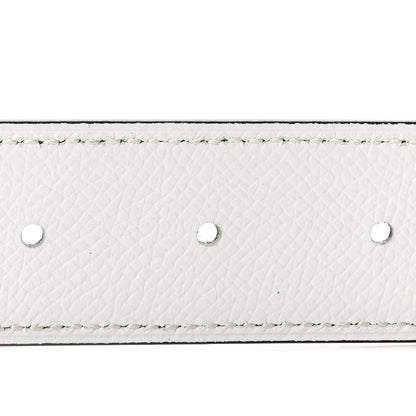 Hermes Epsom 32mm Belt Strap 90 36 Etoupe White 4 of 6