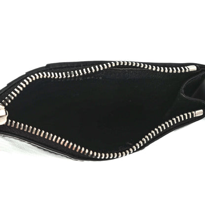 Saint Laurent Smooth Calfskin Monogram 5 Fragments Zip Pouch Card Holder Black 4 of 4