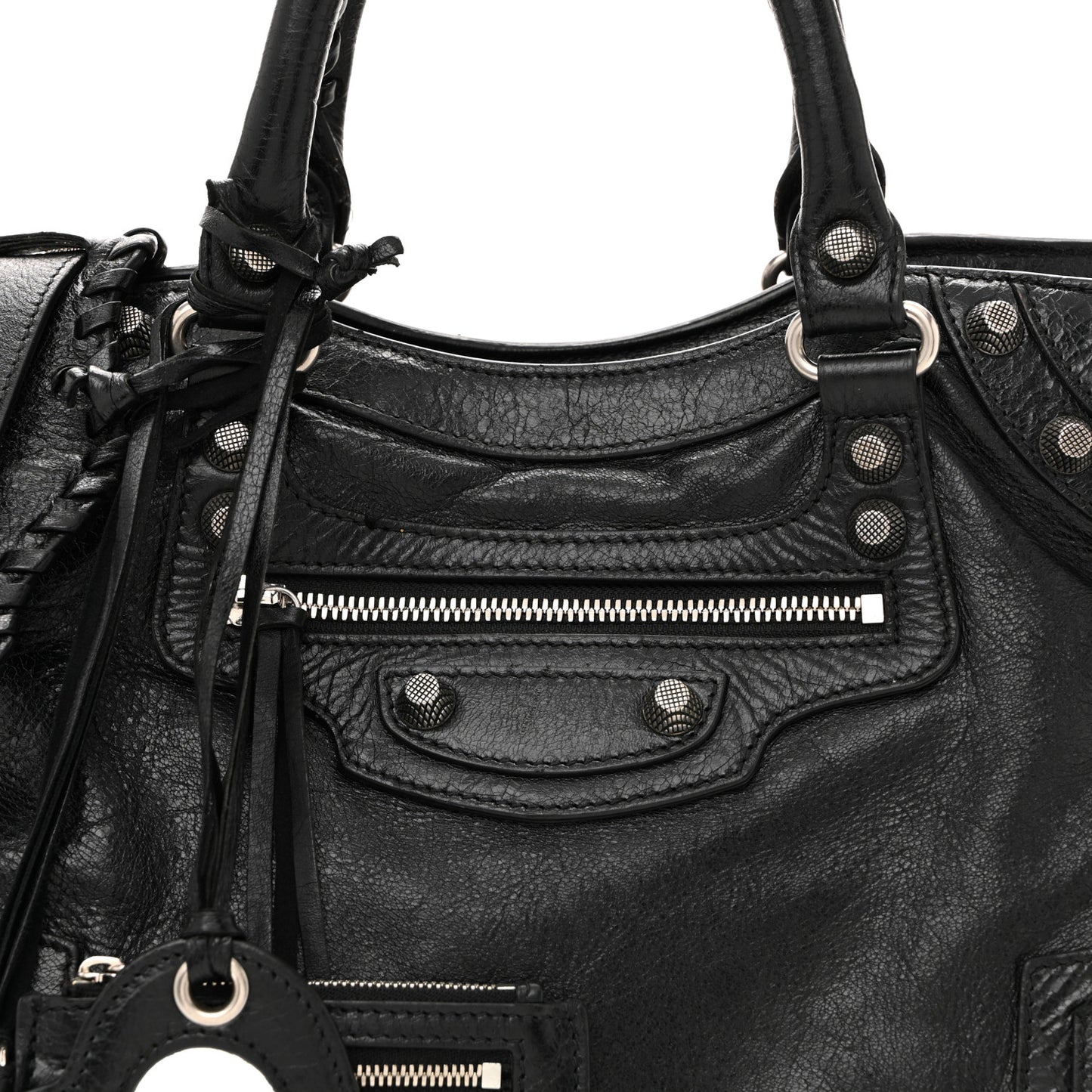 Agneau Arena Neo Cagole City Handbag Black