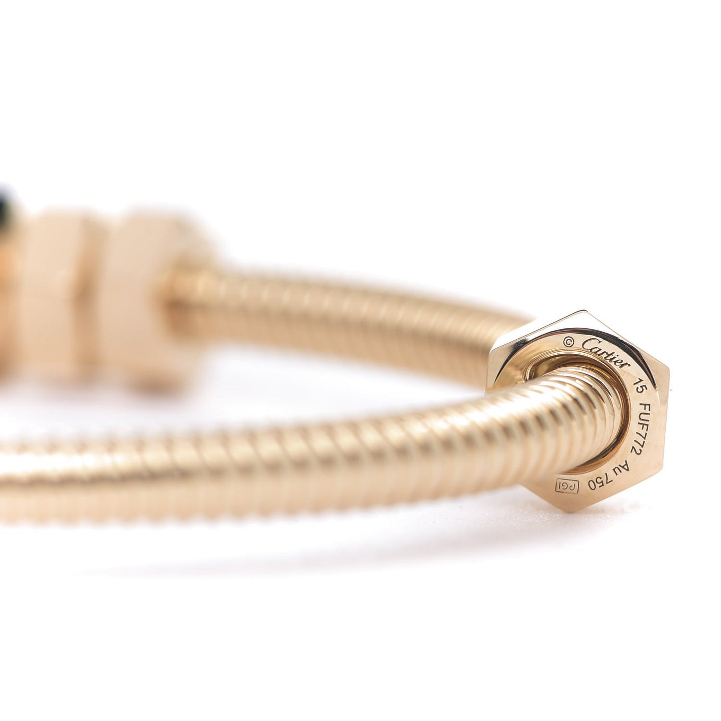 18K Pink Gold Ecrou de Bracelet 15