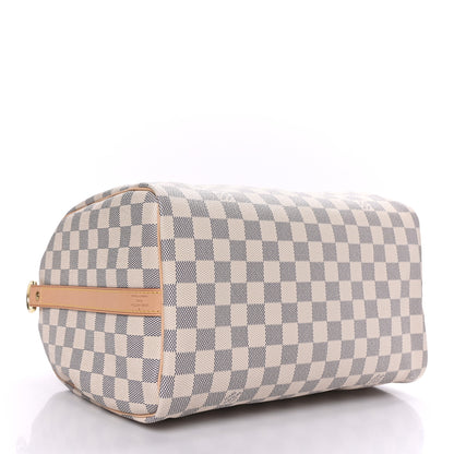 Louis Vuitton Damier Azur Speedy Bandouliere 30 4 of 11