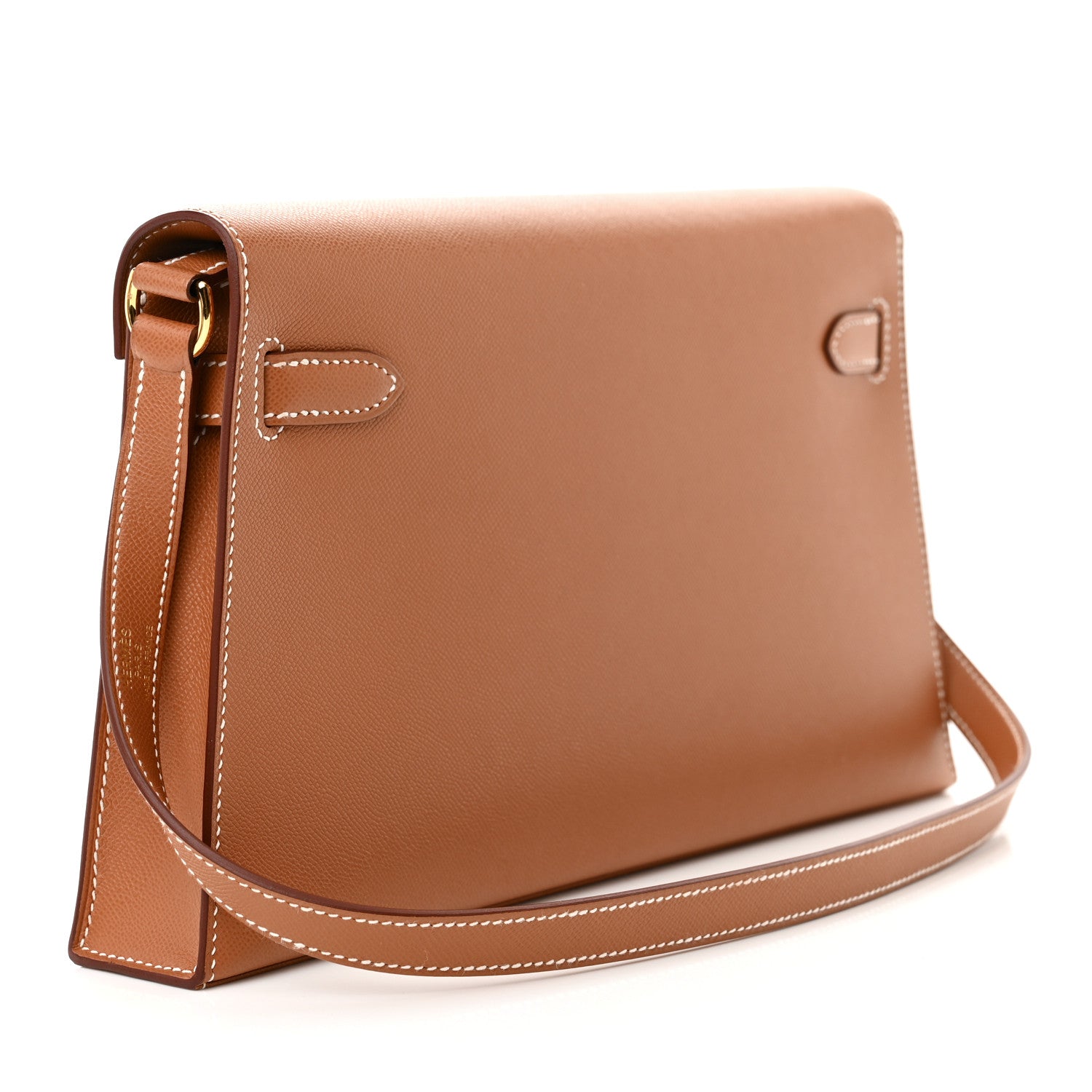 Hermes Madame Calfskin Kelly Elan Gold 3 of 11