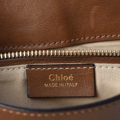 Chloe Suede Calfskin Medium Faye Backpack Woody Khaki 6 of 12