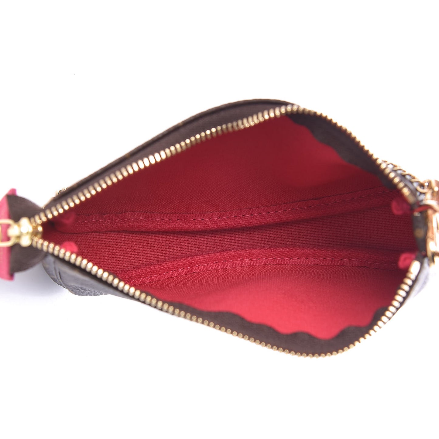 Monogram 2019 Christmas Animation Mini Courchevel Pochette Accessories Fuchsia