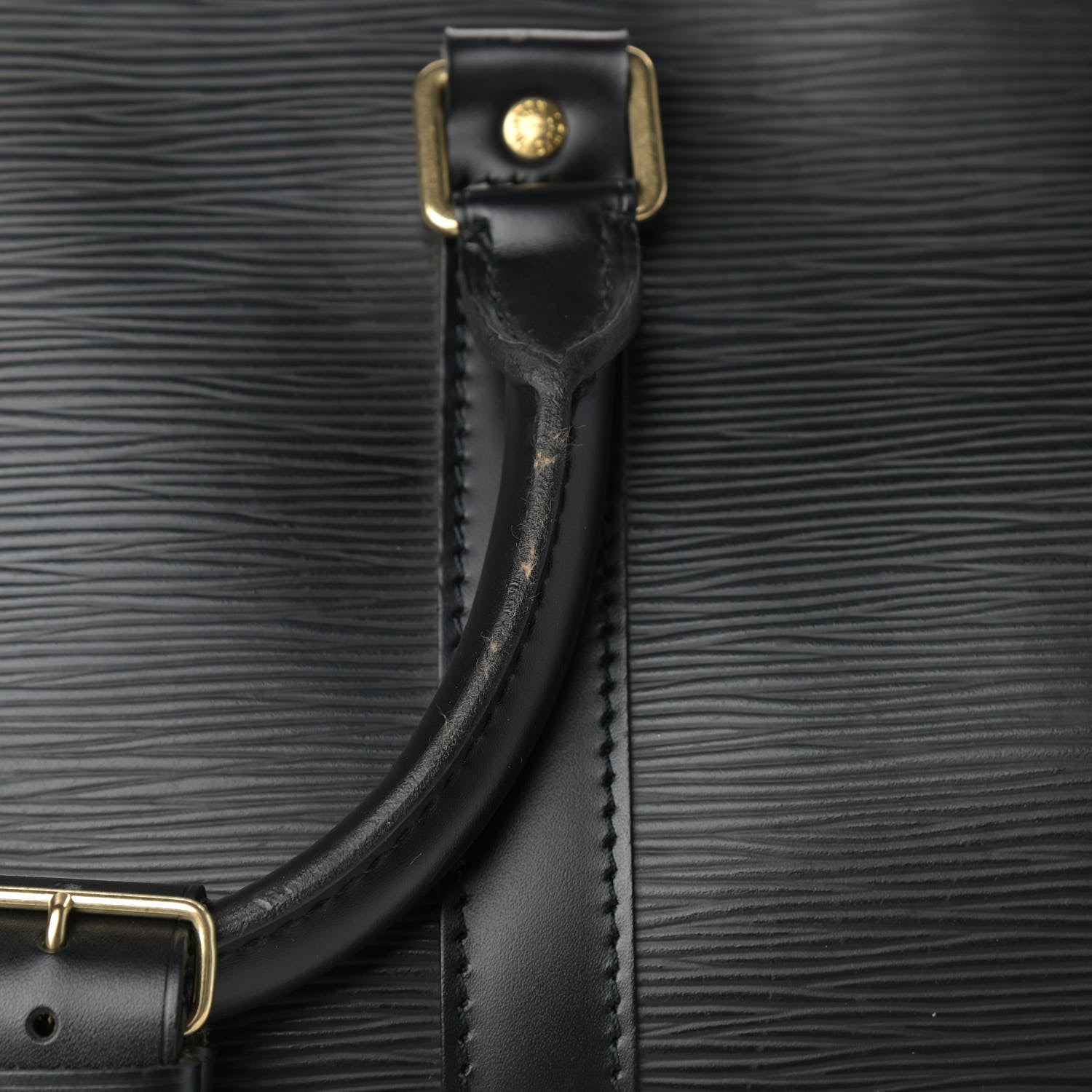 Louis Vuitton Epi Keepall 45 Black 14 of 15