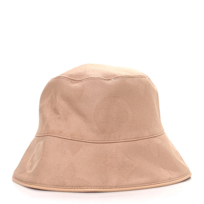 Louis Vuitton Cotton Monogram Flower Tile Reversible Bucket Hat M Beige 8 of 13