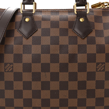 Louis Vuitton Damier Ebene Speedy Bandouliere 25 7 of 12
