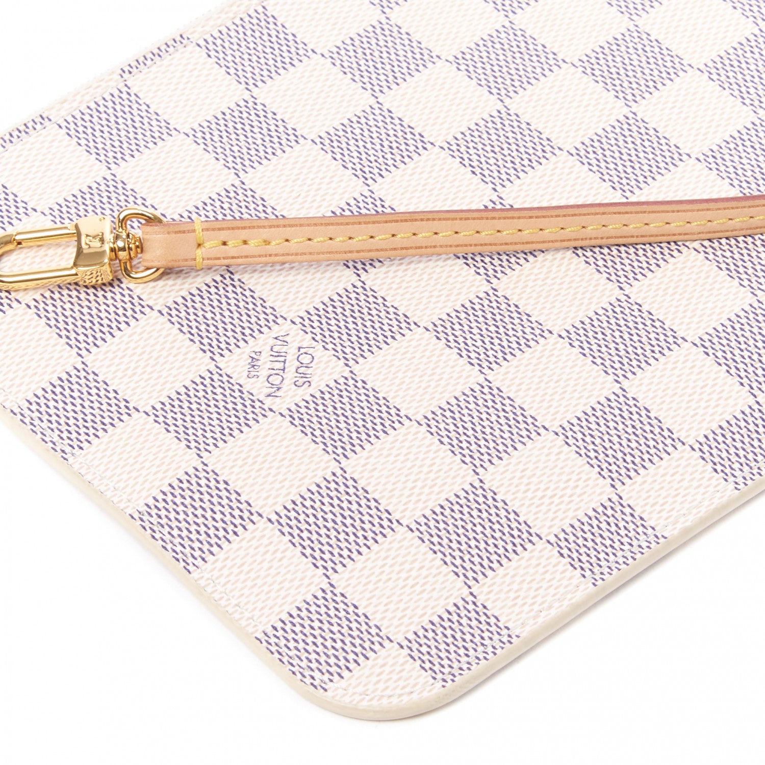 Louis Vuitton Damier Azur Neverfull MM GM Pochette 5 of 7