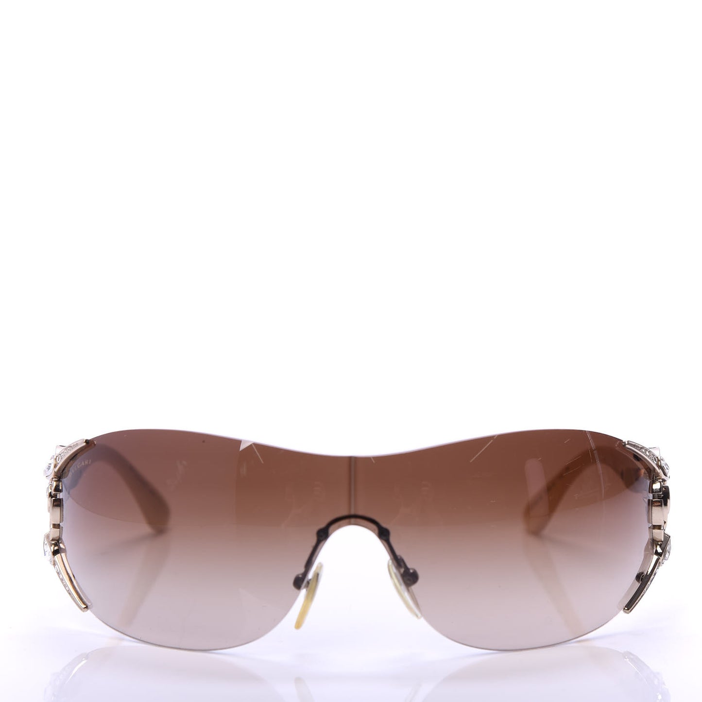 Crystal Sunglasses 6039-B Beige