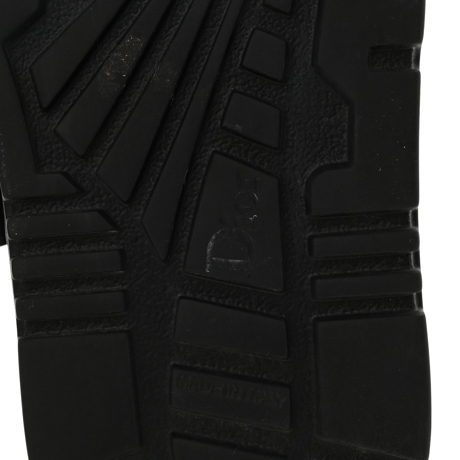 Christian Dior Lambskin Dioract 10mm Sandals 36.5 Black 7 of 9
