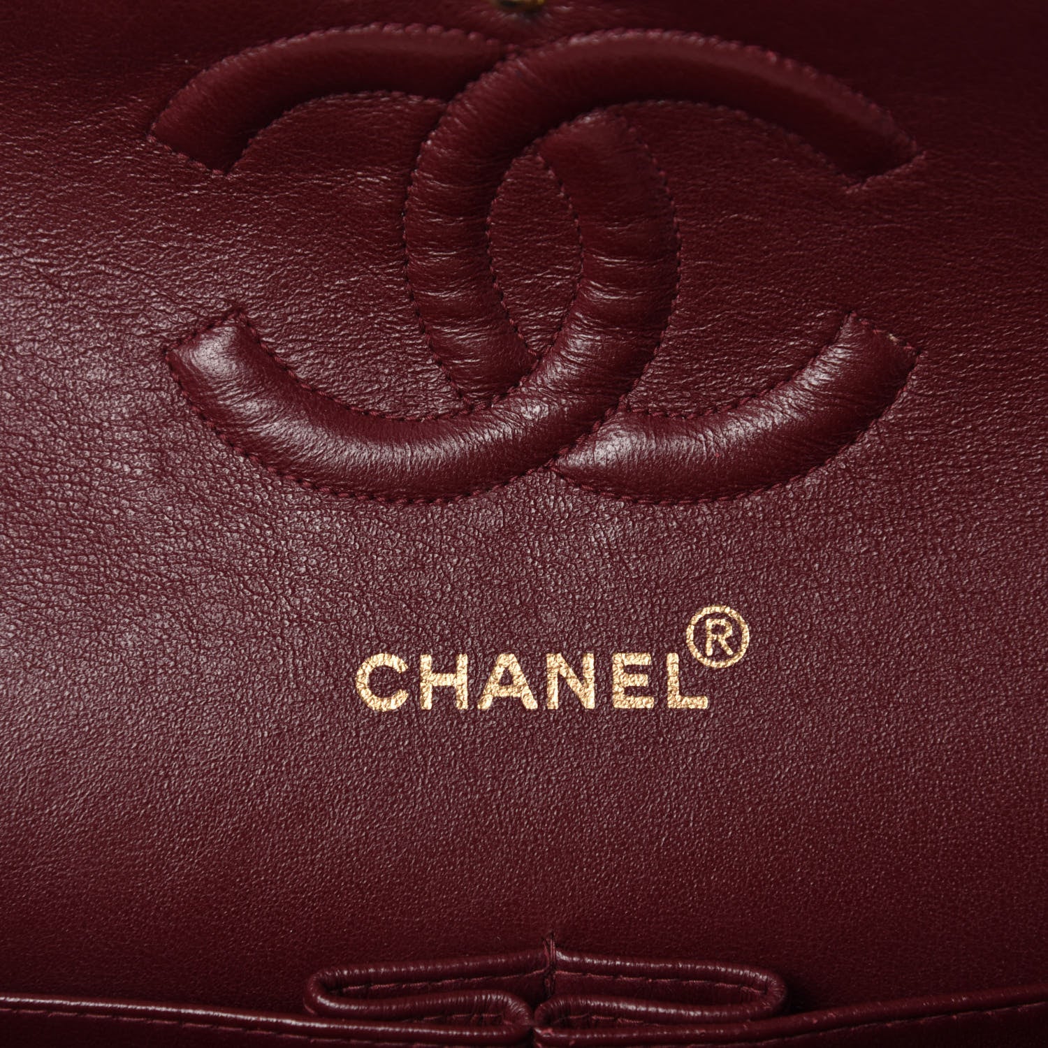 Chanel Lambskin Quilted Medium Double Flap Black 12 of 15