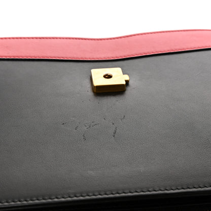 Gucci Moon Calfskin Web Medium Dionysus Bamboo Top Handle Bag Black Bright Evergreen Hibiscus Red 11 of 11