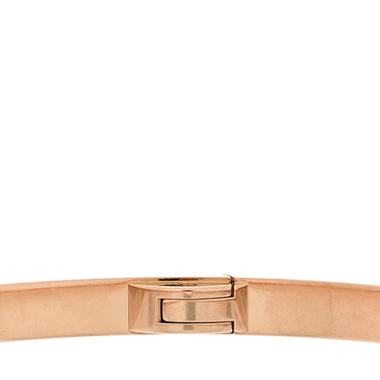Cartier 18K Pink Gold Small LOVE Bracelet 18 7 of 9