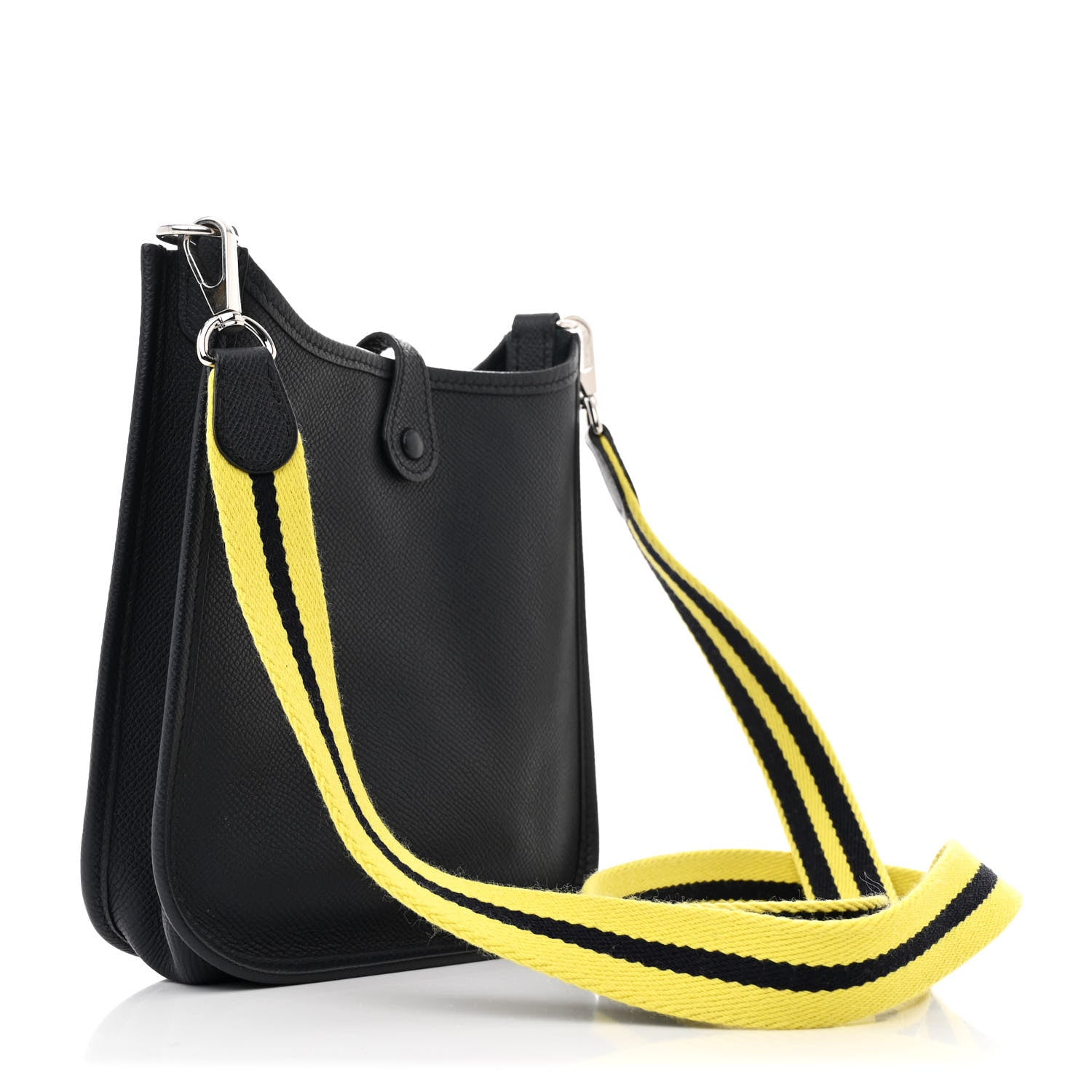 Hermes Epsom Amazone Evelyne TPM Bleu Indigo Lime 3 of 10