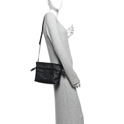 Loewe Calfskin Mini Flamenco Knot Clutch Black 2 of 9