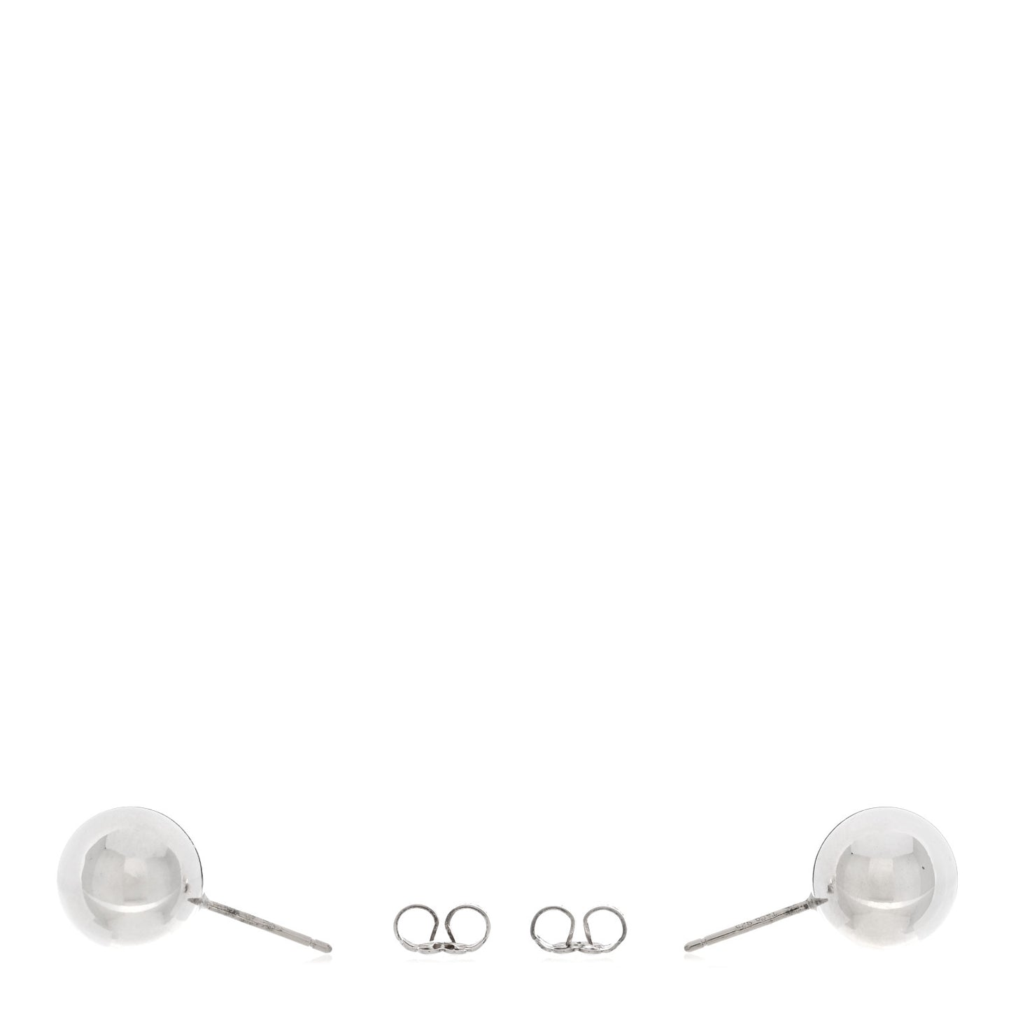Sterling Silver 10mm HardWear Ball Earrings